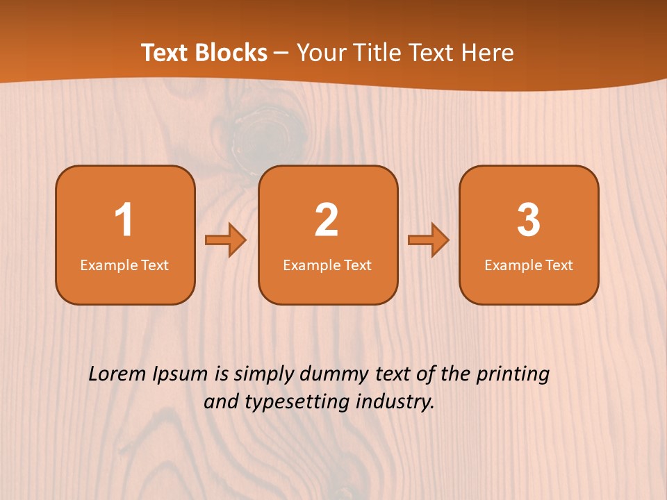 Wood Textures PowerPoint Template