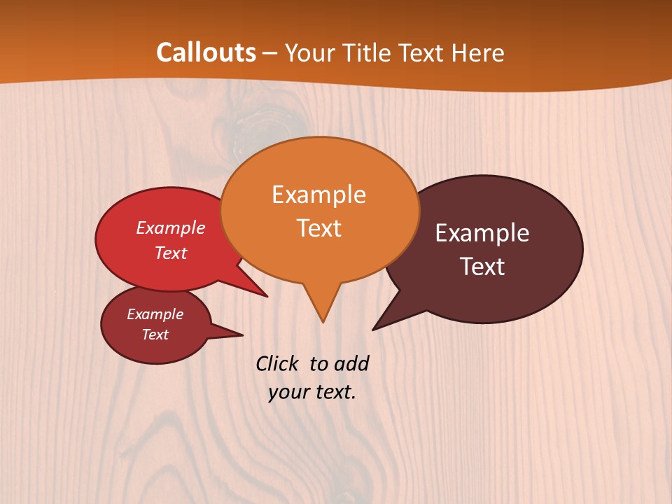 Wood Textures PowerPoint Template