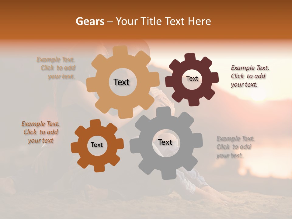 Romance Couple PowerPoint Template