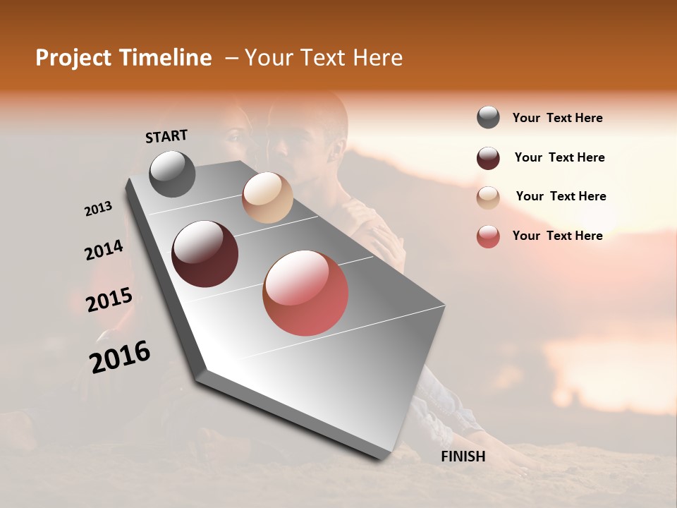 Romance Couple PowerPoint Template