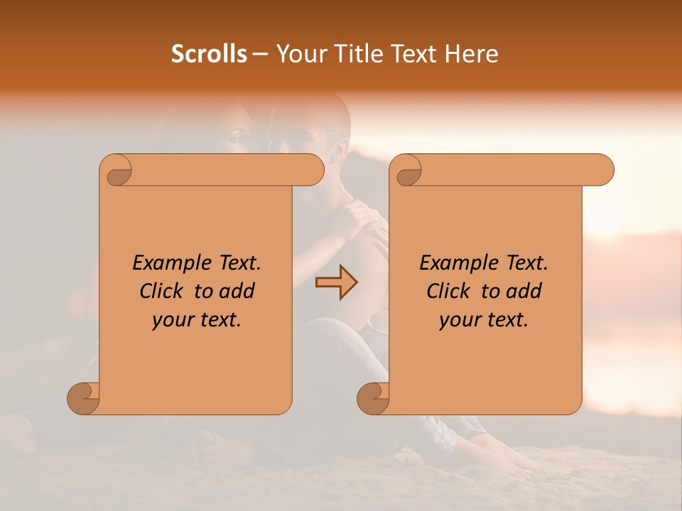 Romance Couple PowerPoint Template