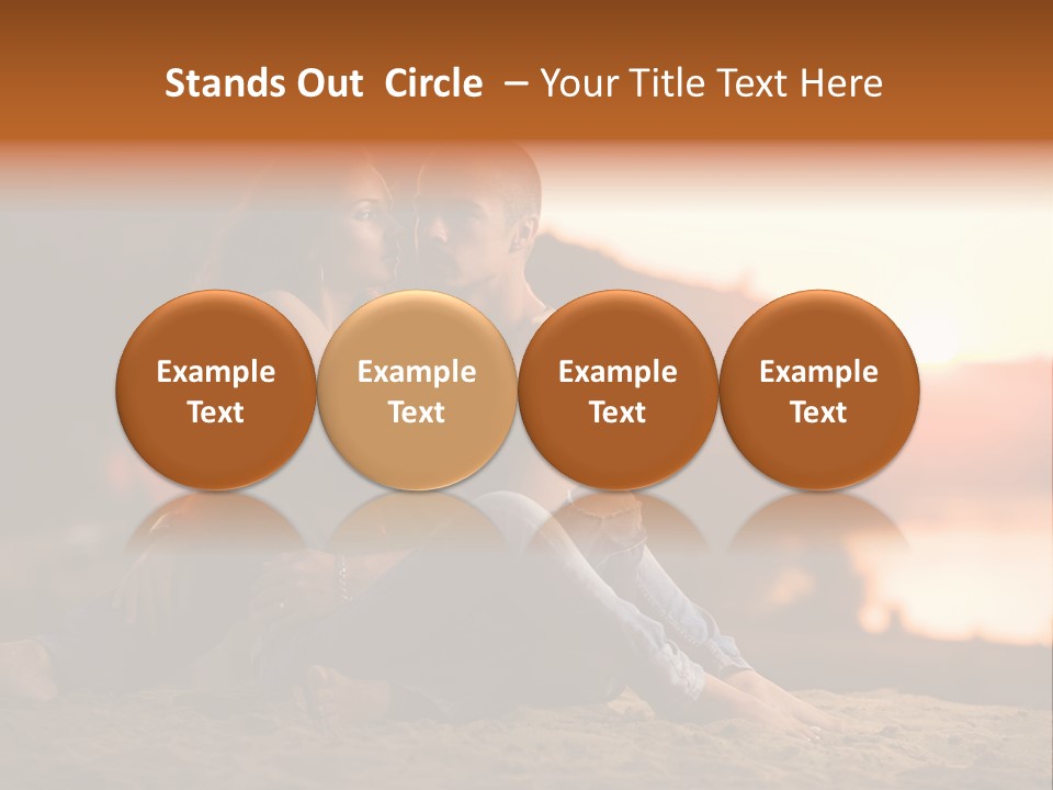 Romance Couple PowerPoint Template
