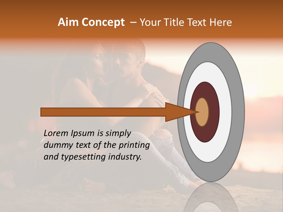 Romance Couple PowerPoint Template