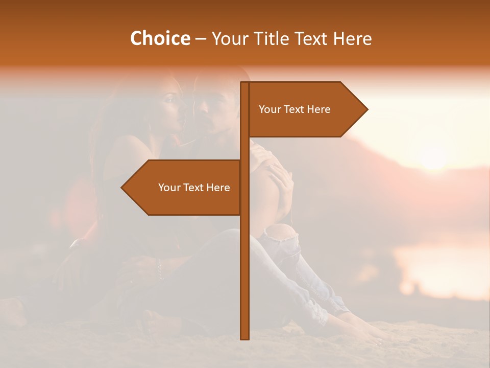 Romance Couple PowerPoint Template