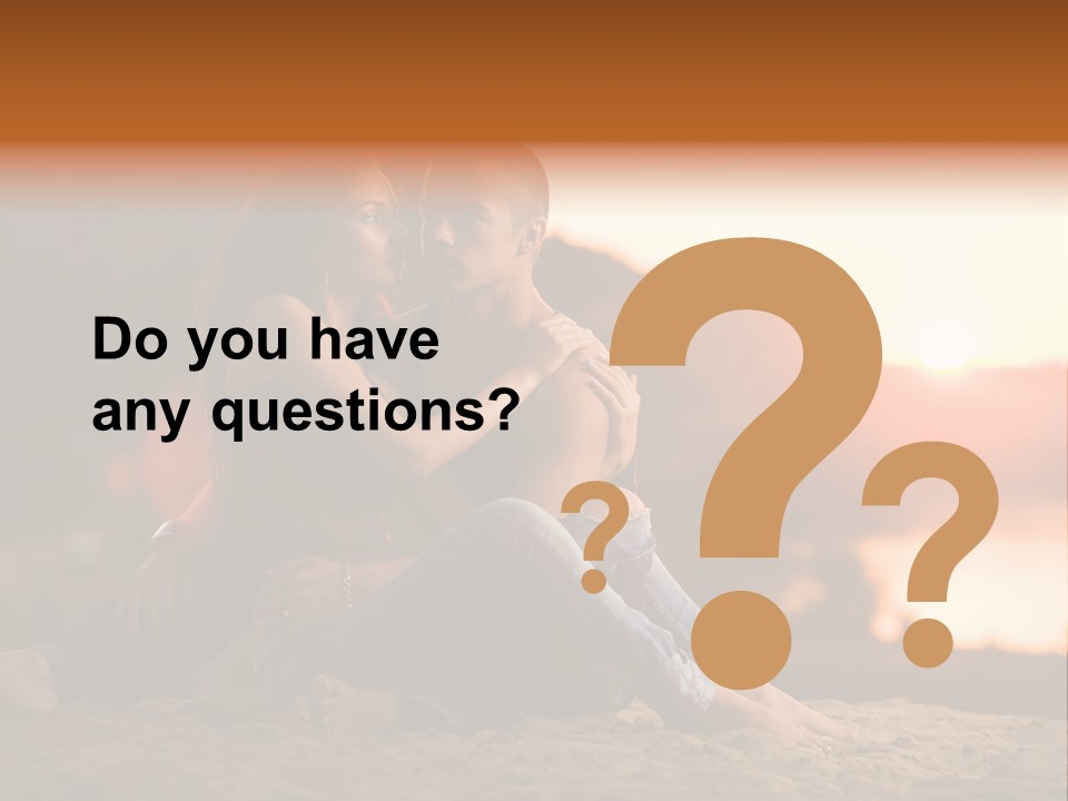 Romance Couple PowerPoint Template