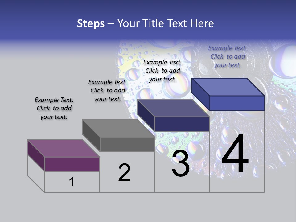 Refraction Laser Drop PowerPoint Template