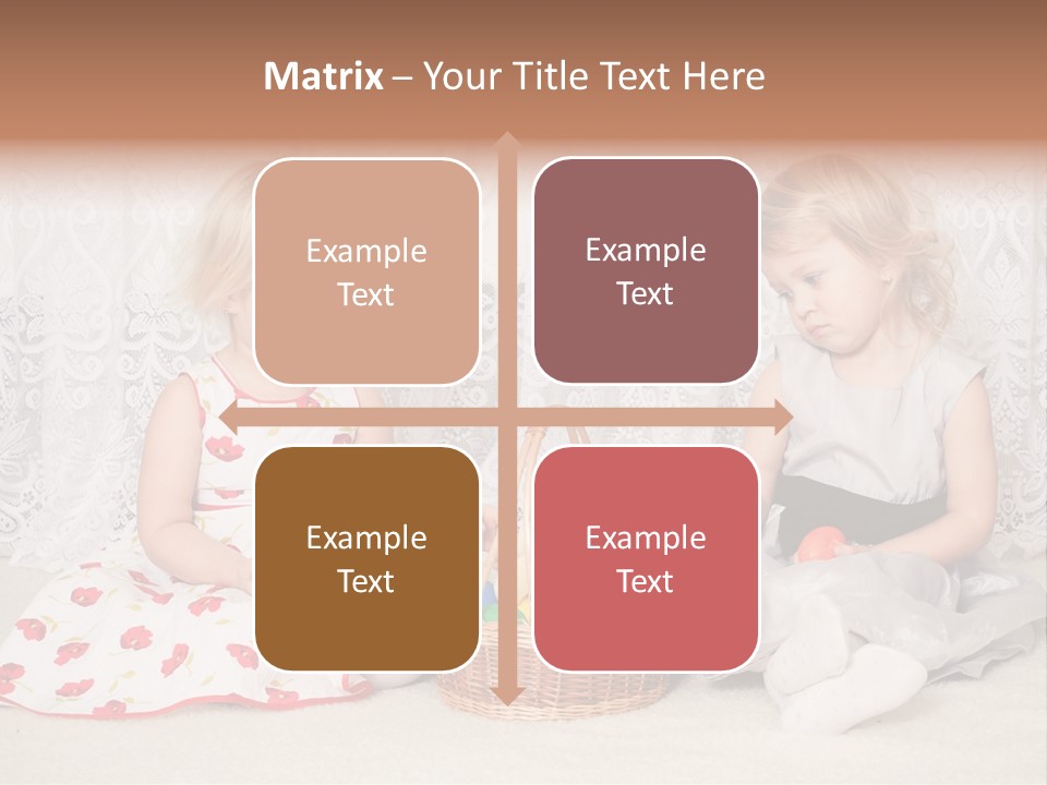 Kids Playing PowerPoint Template