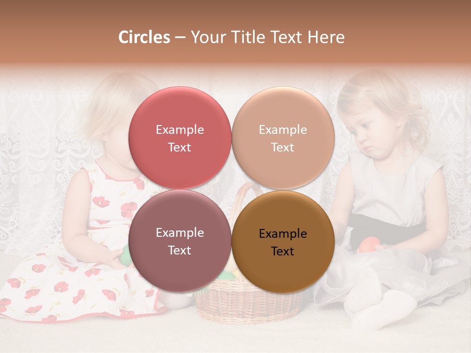 Kids Playing PowerPoint Template