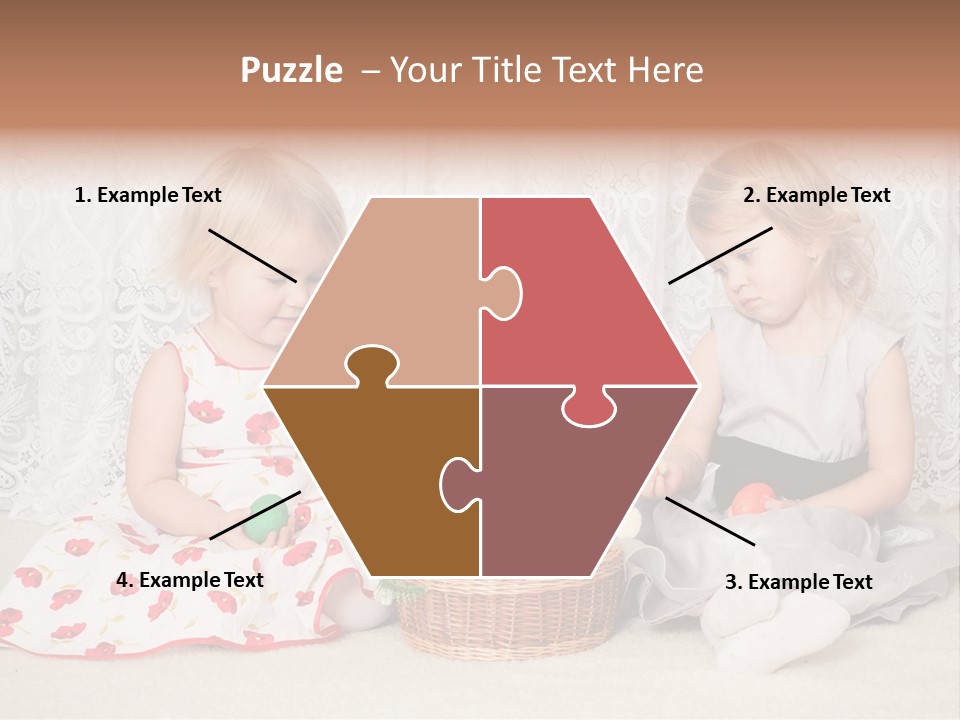 Kids Playing PowerPoint Template