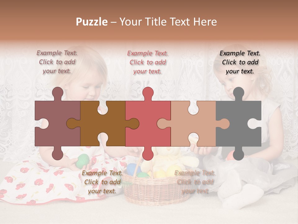 Kids Playing PowerPoint Template