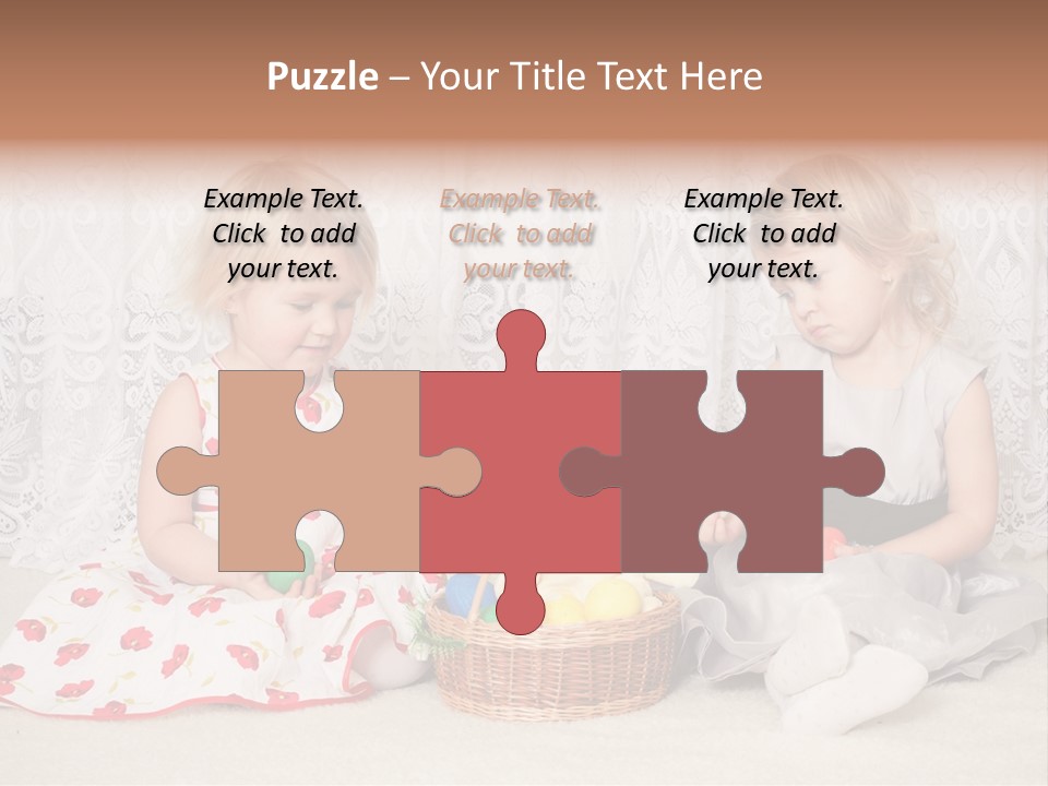 Kids Playing PowerPoint Template