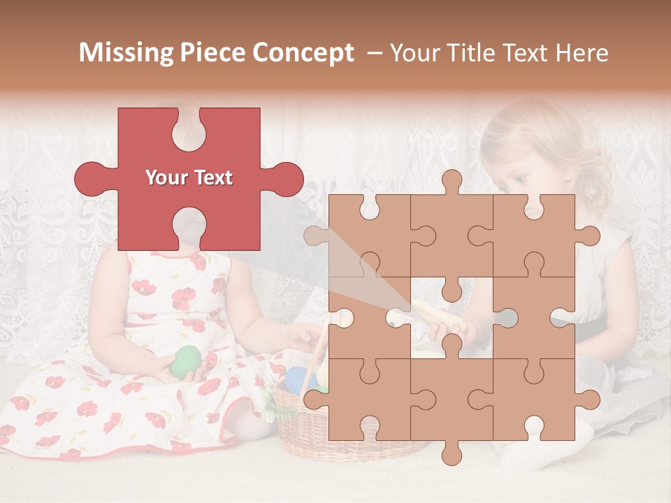 Kids Playing PowerPoint Template