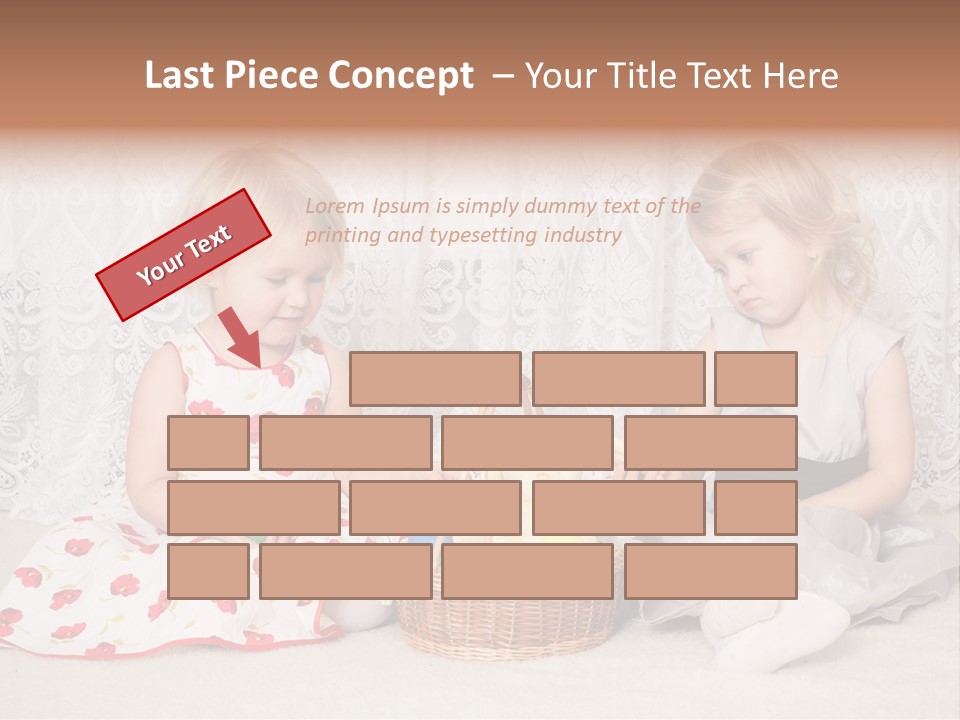 Kids Playing PowerPoint Template