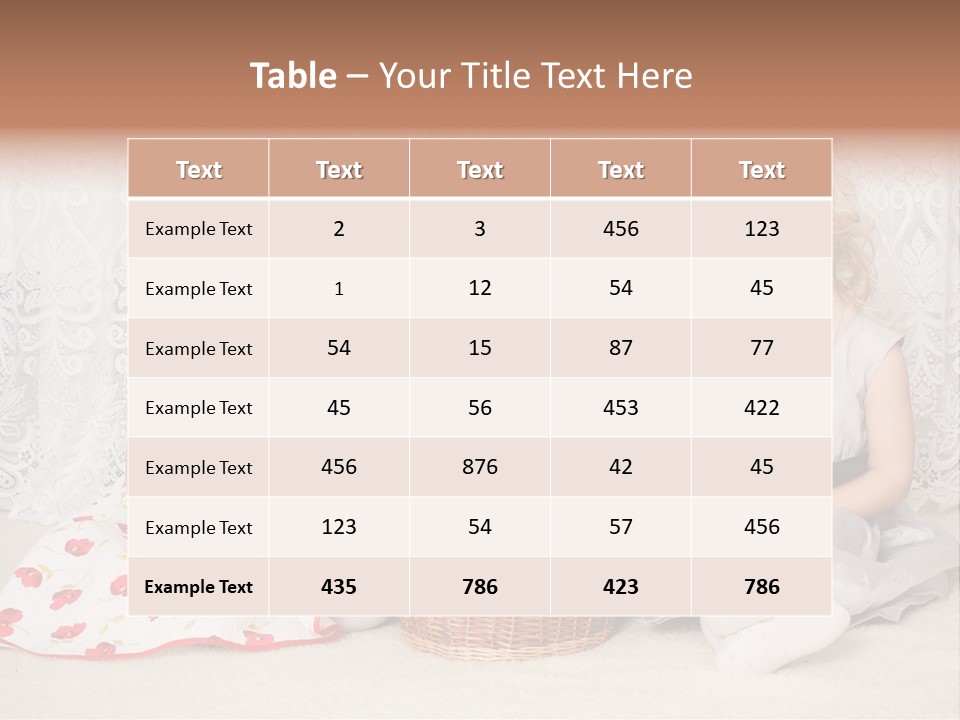 Kids Playing PowerPoint Template