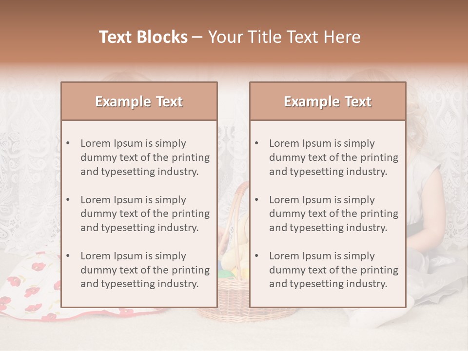 Kids Playing PowerPoint Template