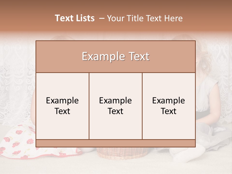 Kids Playing PowerPoint Template