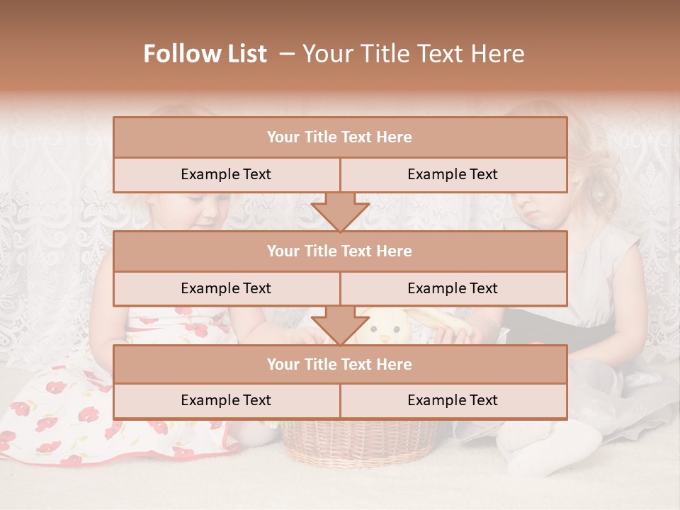 Kids Playing PowerPoint Template