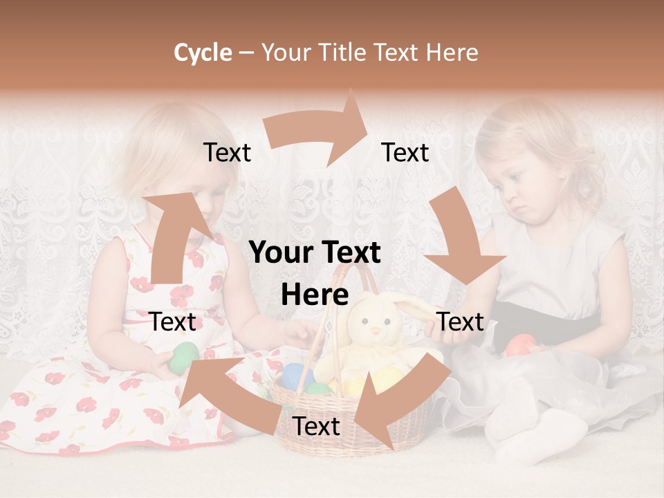 Kids Playing PowerPoint Template