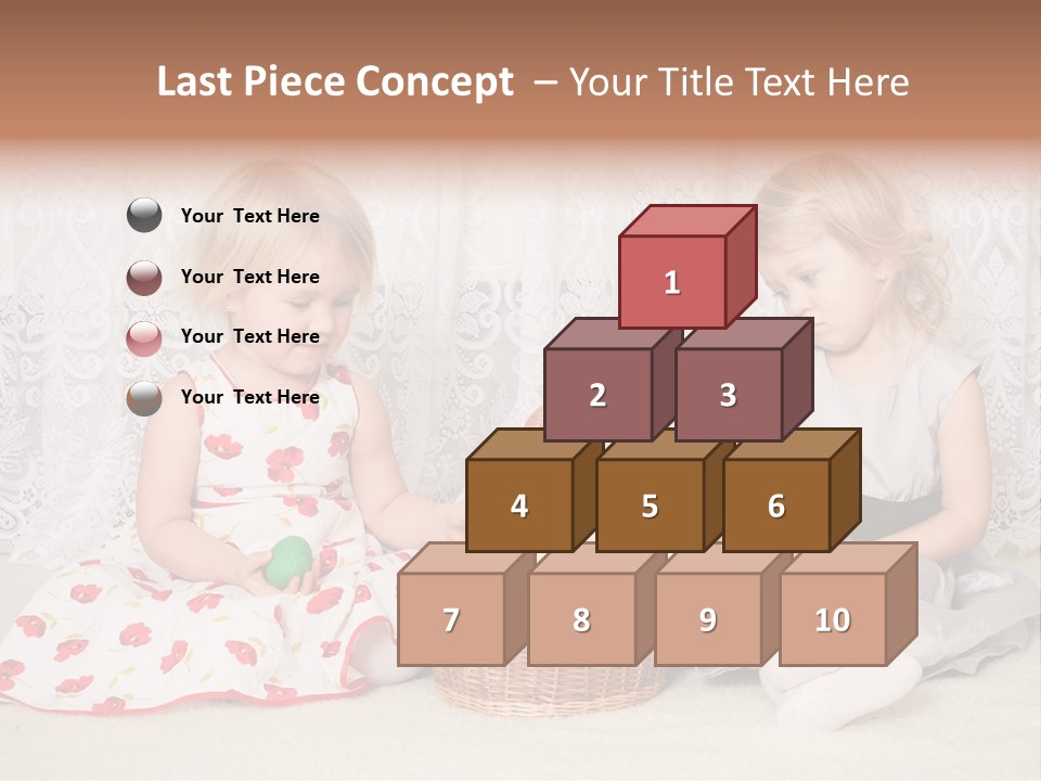 Kids Playing PowerPoint Template