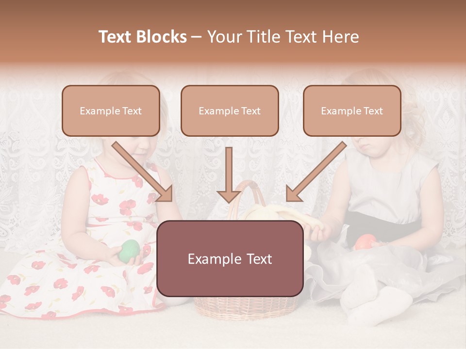 Kids Playing PowerPoint Template
