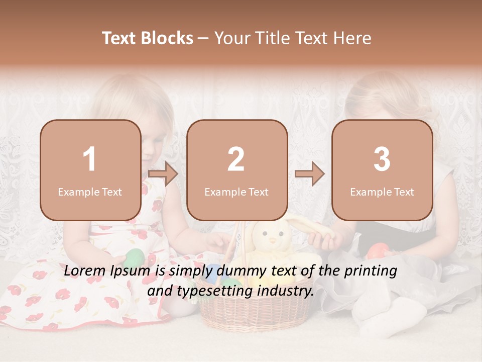 Kids Playing PowerPoint Template