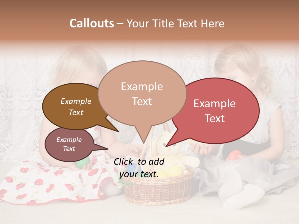 Kids Playing PowerPoint Template