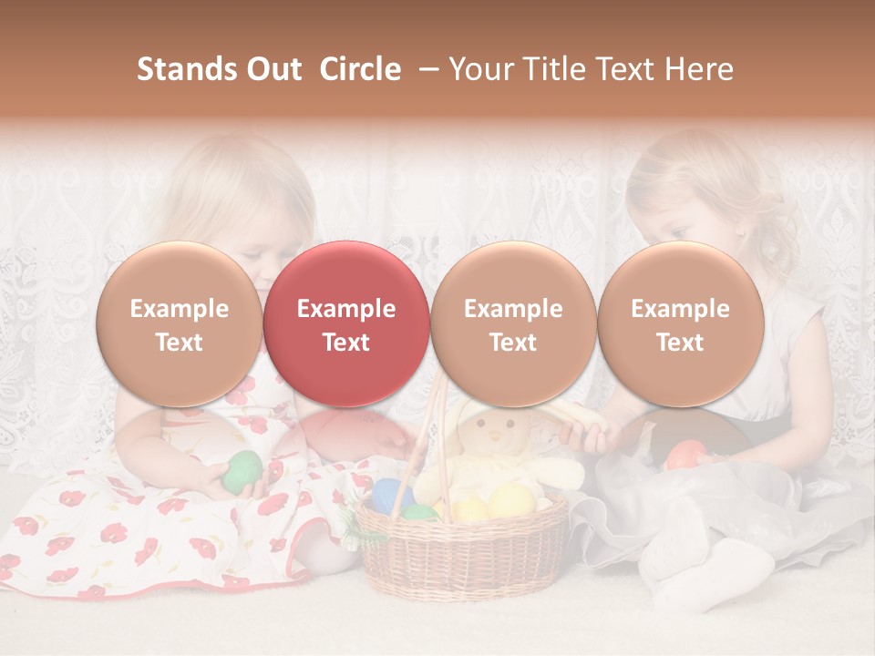 Kids Playing PowerPoint Template