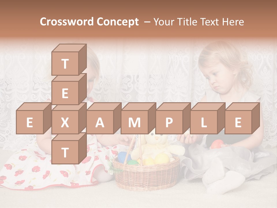 Kids Playing PowerPoint Template