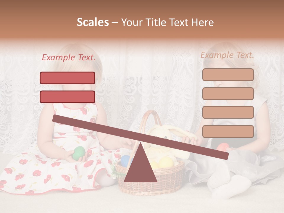 Kids Playing PowerPoint Template