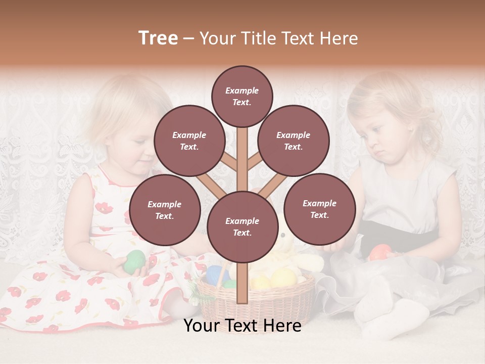 Kids Playing PowerPoint Template