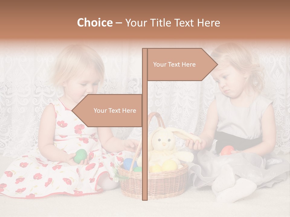 Kids Playing PowerPoint Template