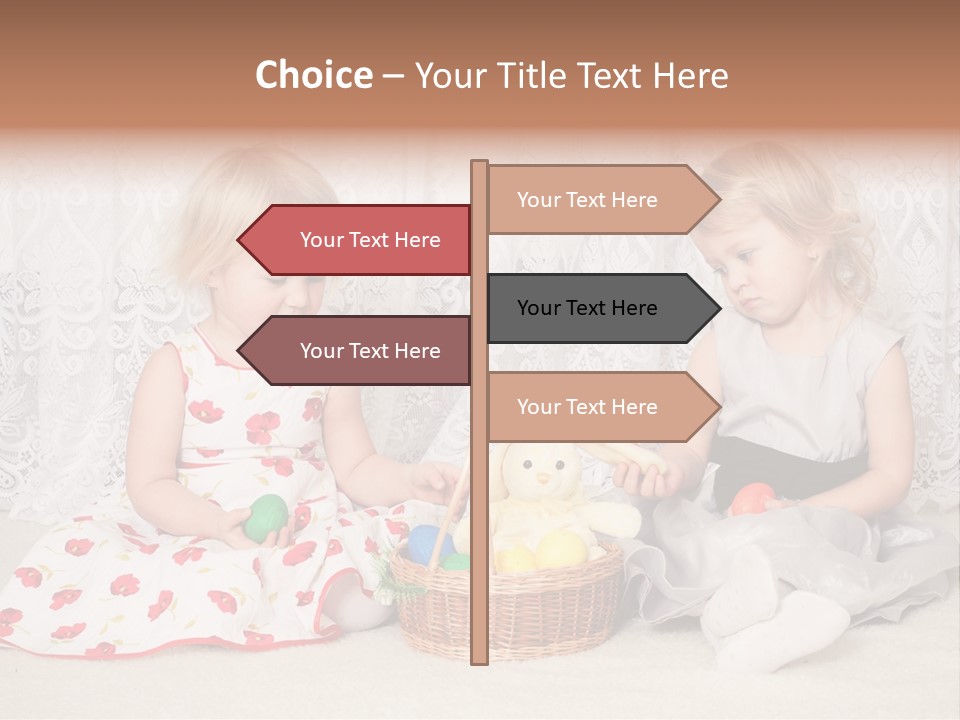 Kids Playing PowerPoint Template