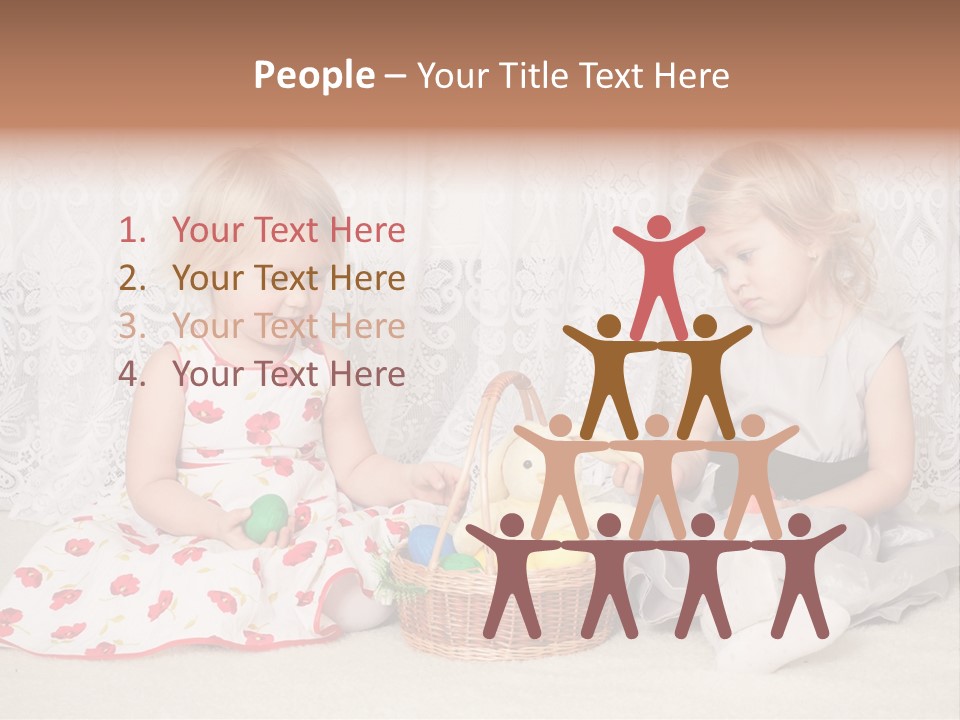Kids Playing PowerPoint Template