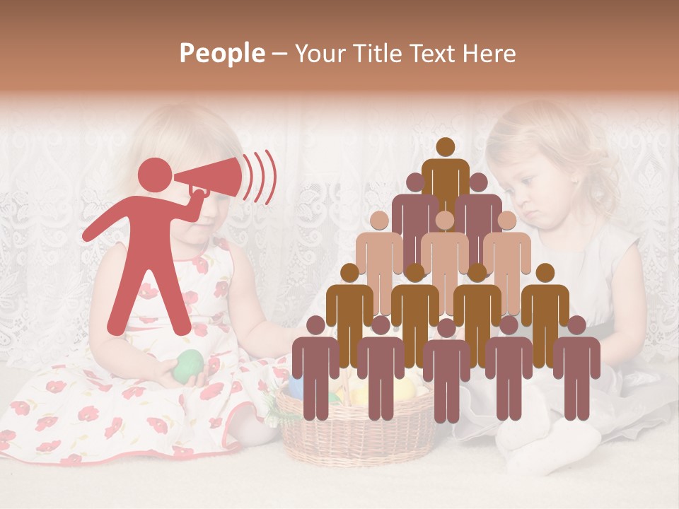Kids Playing PowerPoint Template
