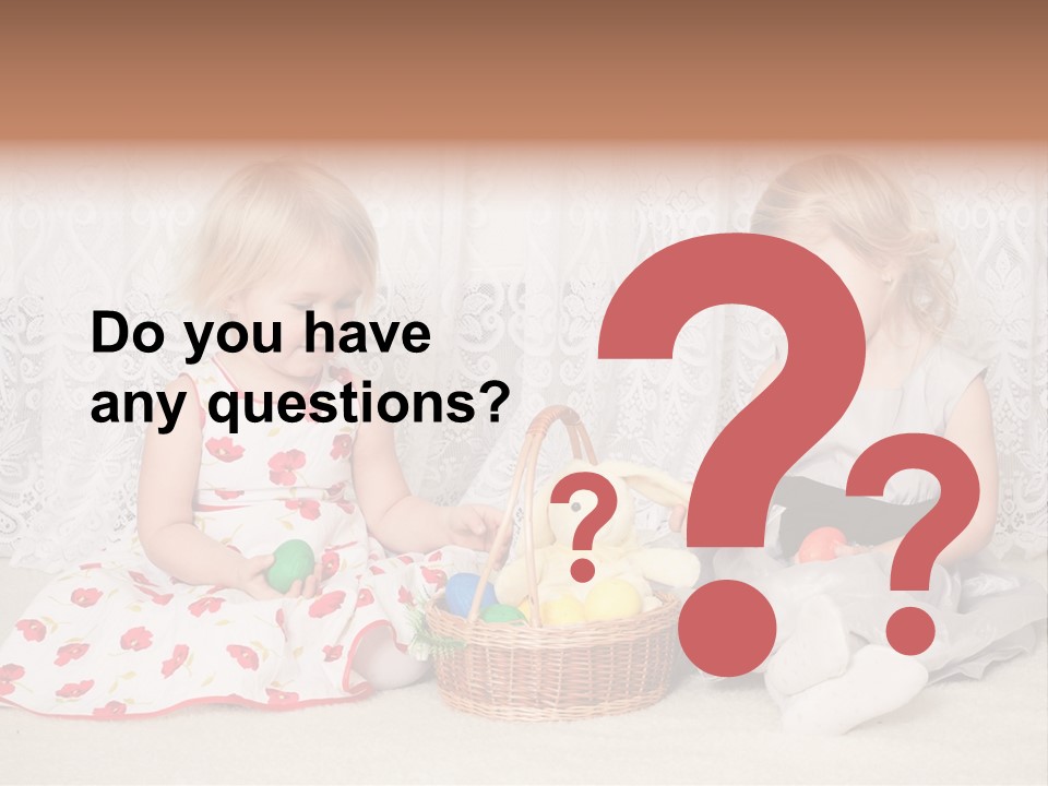 Kids Playing PowerPoint Template