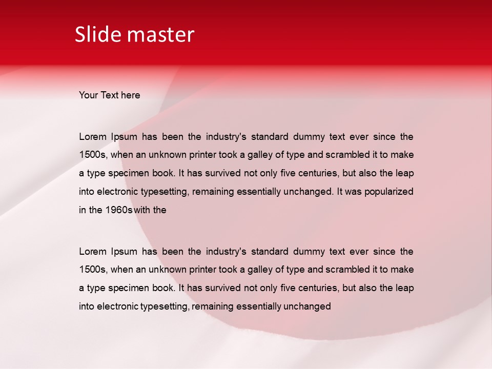 Textile Japanese Nation PowerPoint Template