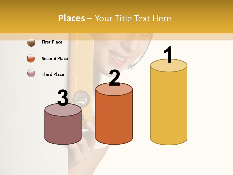 Drill Engineering White PowerPoint Template