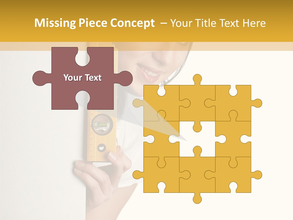 Drill Engineering White PowerPoint Template