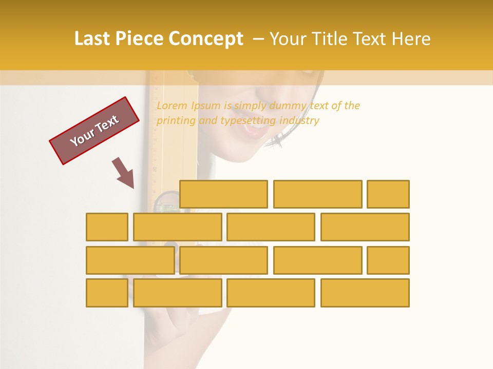 Drill Engineering White PowerPoint Template