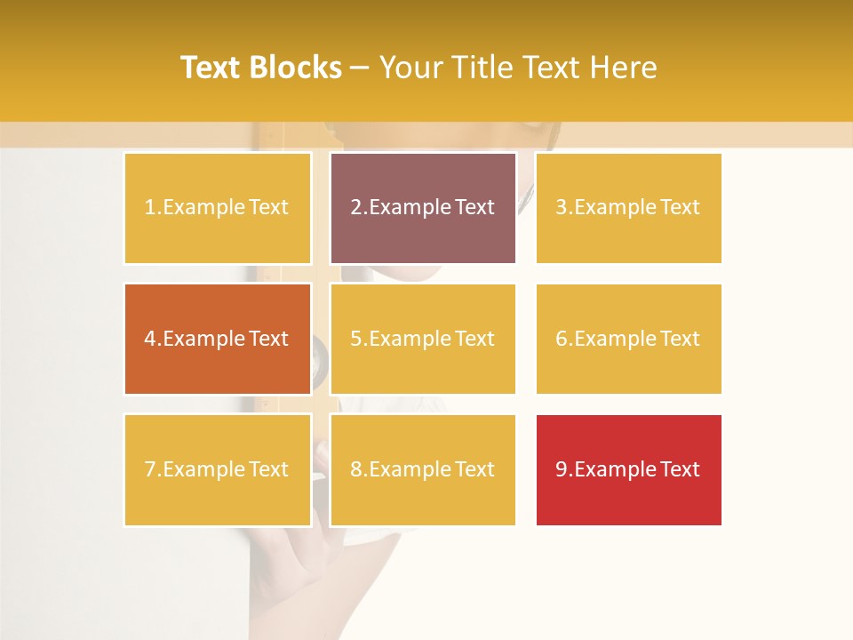 Drill Engineering White PowerPoint Template