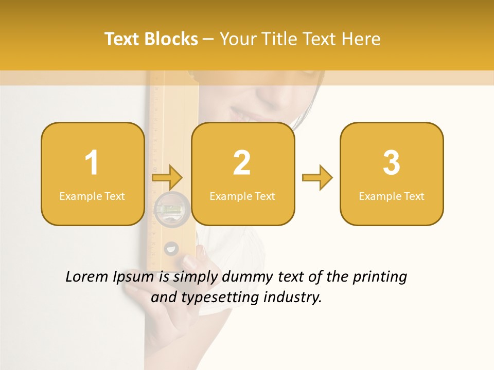 Drill Engineering White PowerPoint Template
