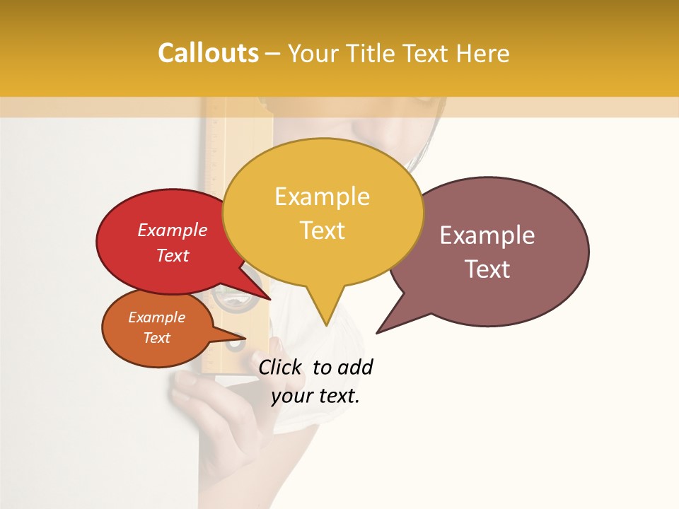 Drill Engineering White PowerPoint Template