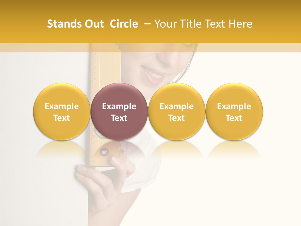 Drill Engineering White PowerPoint Template