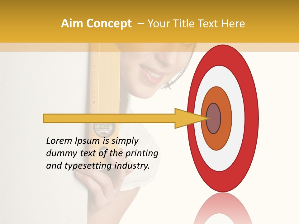 Drill Engineering White PowerPoint Template