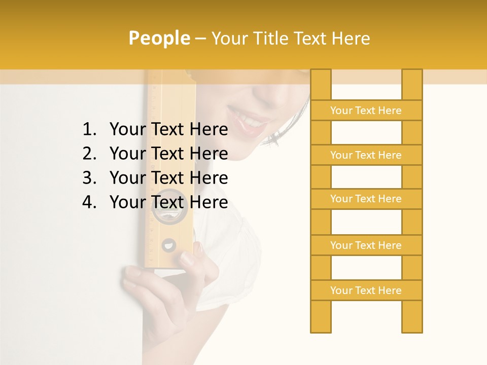 Drill Engineering White PowerPoint Template