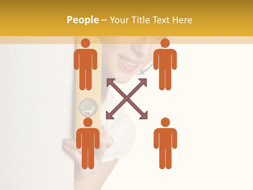 Drill Engineering White PowerPoint Template