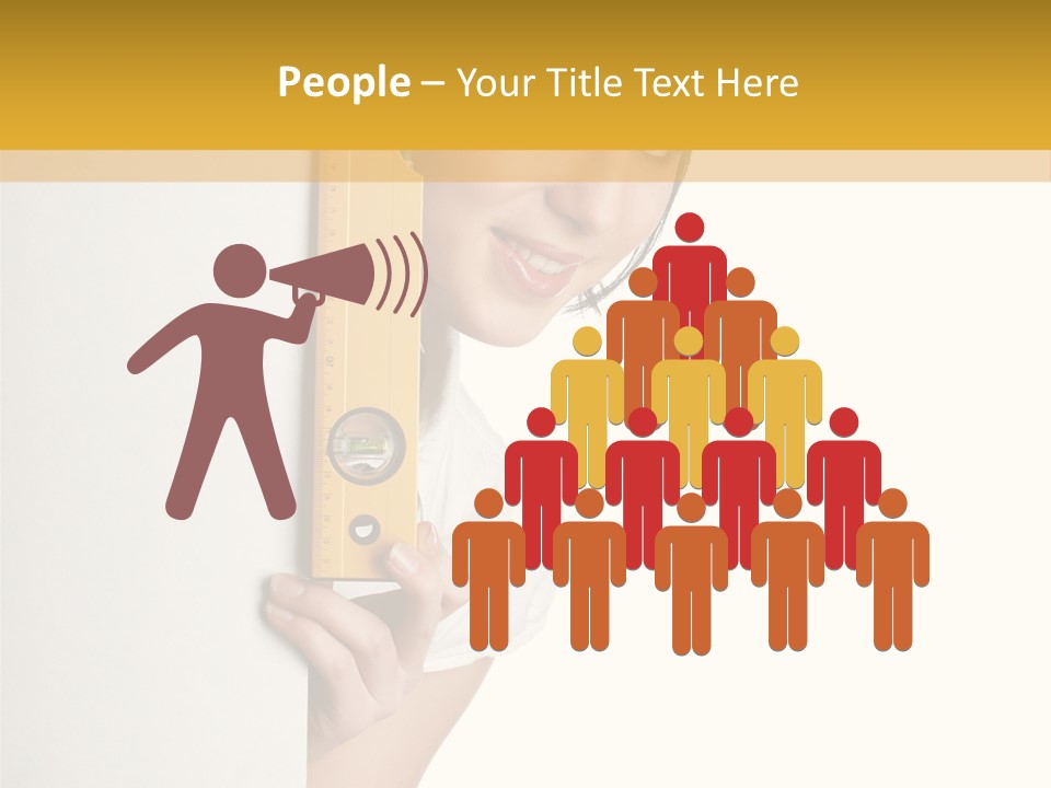 Drill Engineering White PowerPoint Template