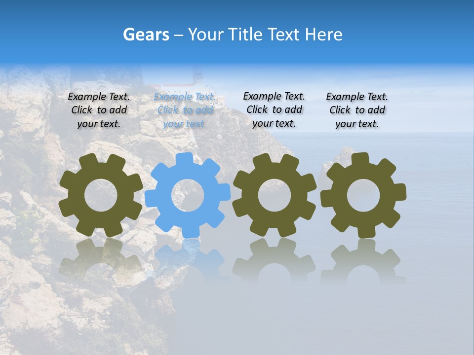 Figure Per On Corporate PowerPoint Template