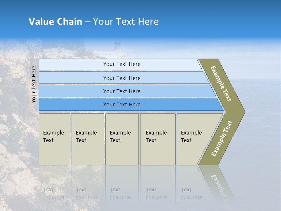 Figure Per On Corporate PowerPoint Template