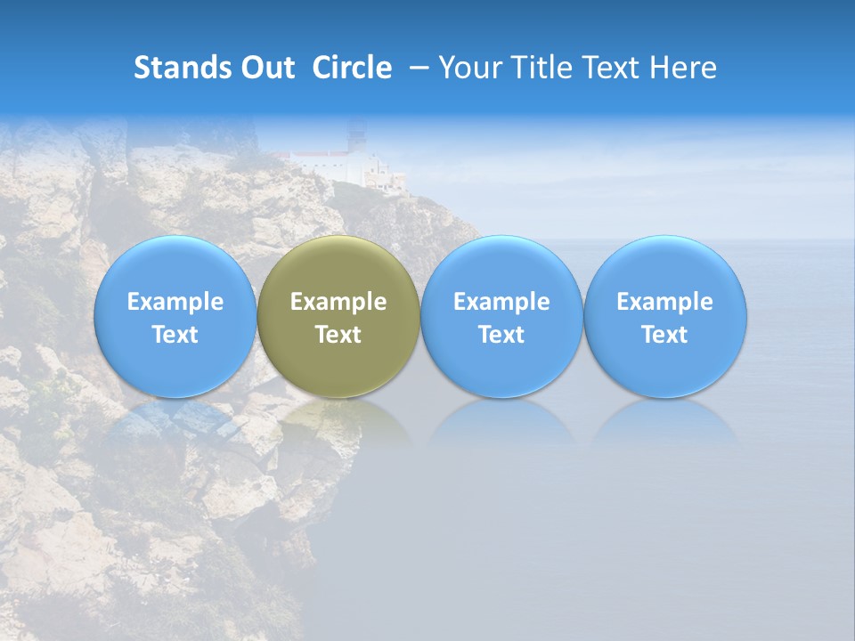 Figure Per On Corporate PowerPoint Template